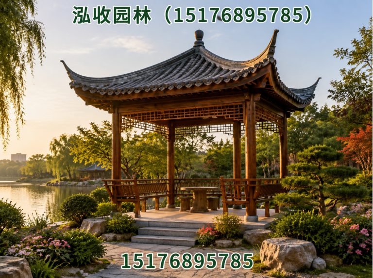 乌海京津冀防腐木工程展示图